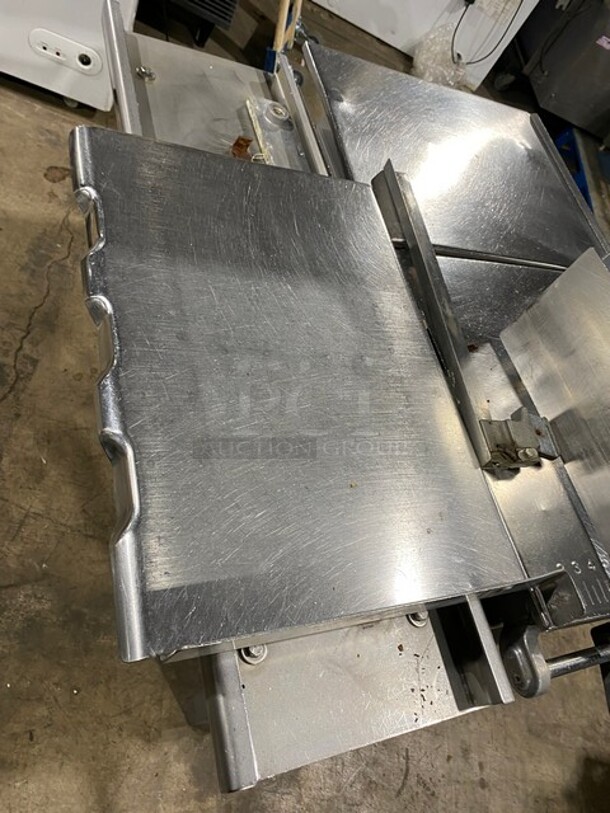  Hobart Stainless Steel Commercial Floor Style Meat Saw! Model:5801 200-230/460 Volts, 3 Phase - Image 6 of 10