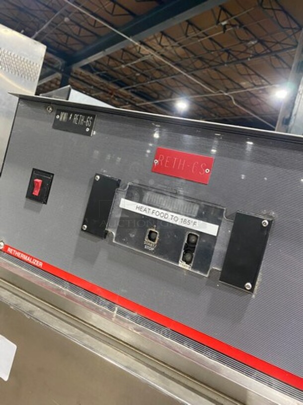 Carter Hoffmann Commercial Electric Powered Rethermalizer! All Stainless Steel! On Casters! Model: RTH18N4 SN: 318347 208V 60HZ 3 Phase - Image 7 of 9