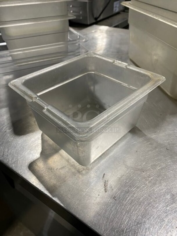 ALL ONE MONEY! Assorted Size Clear Poly Food Containers! - Image 2 of 7