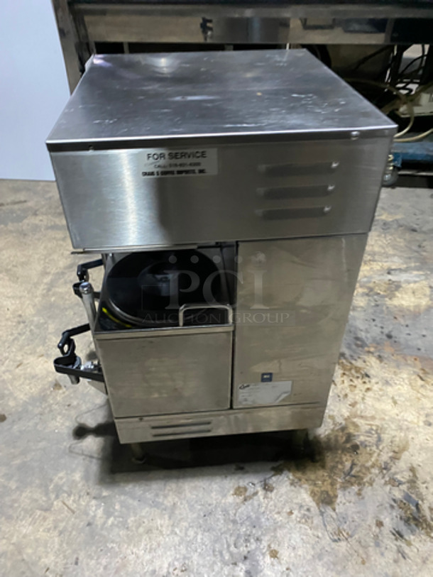 Curtis Commercial Countertop Dual Coffee Brewing Machine! With Hot Water Dispenser! With Beverage Holders/Dispensers! All Stainless Steel Body! On Small Legs! Model: GEM312IL10 SN: 10353419 220V 60HZ 1 Phase - Image 3 of 9