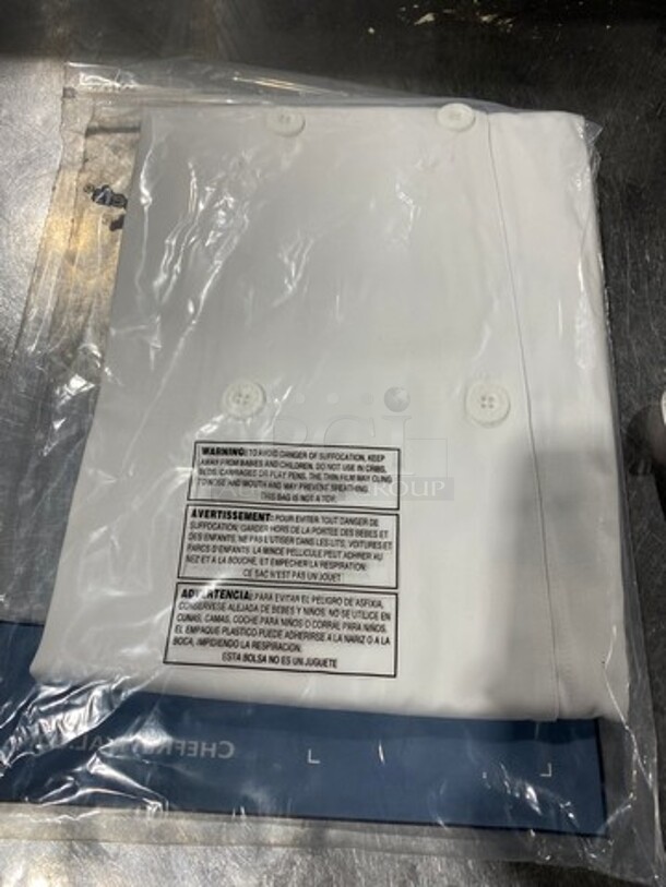 NEW! Chef Revival White Chefs Jacket! 10x Your Bid! - Image 4 of 4