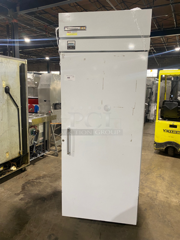 Kelvinator Commercial Refrigerated Single Door Reach In Hardening Cabinet! With Poly Coated Racks! On Casters! Model: T30HSP4 SN: 7153057 115V 60HZ 1 Phase