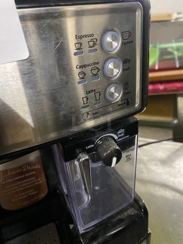 Mr. Coffee Countertop 3 In 1 Semi-Automatic Coffee Machine! Makes, Espresso, Cappuccino, And Lattes! - Image 5 of 7