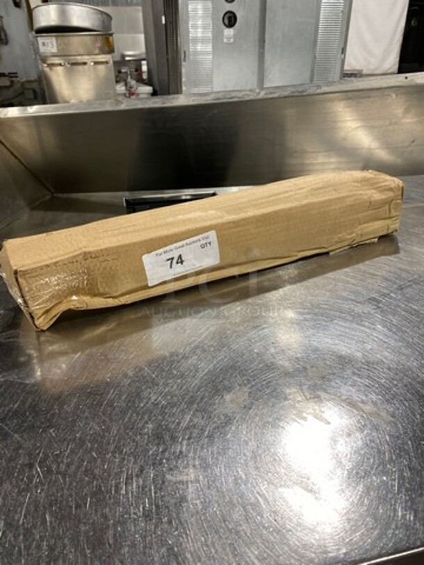 NEW! IN THE BOX! All Stainless Steel Bakery Rolling Pin!