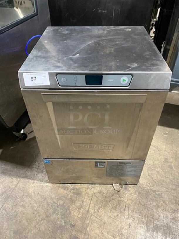 Hobart Commercial Under The Counter New Body Style Heavy Duty Dishwasher! All Stainless Steel! Model: LXER SN: 231235433 120/208V 60HZ 1 Phase