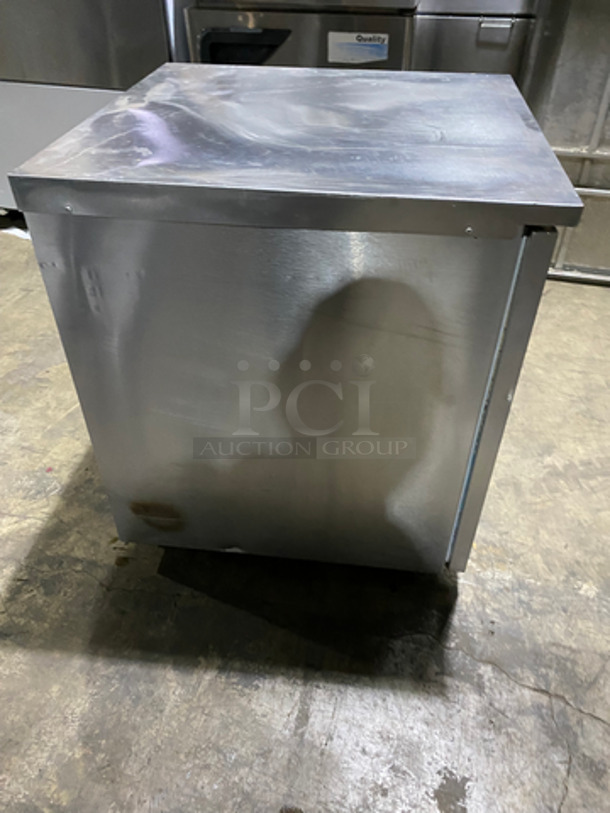 Delfield Enodis Commercial Single Door Lowboy/Worktop Cooler! All Stainless Steel! Model: 406STAR2 SN: 0605036100705T 115V 60HZ 1 Phase - Image 4 of 8