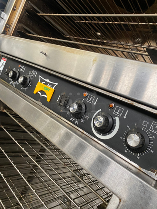 GREAT! Duke Stainless Steel Commercial Oven Proofer! With View Through Doors! With Metal Racks! On Casters! Working When Removed! Model: AHPO-618 SN:30JBJF0039 208V 60HZ 3 Phase - Image 9 of 10