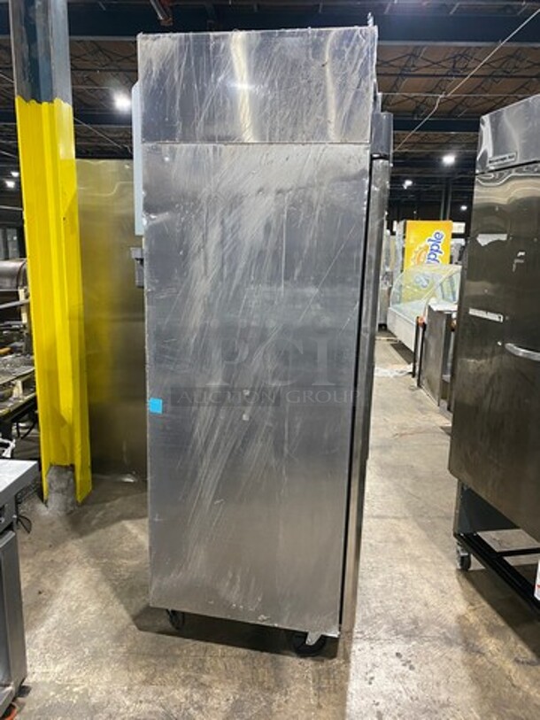 Turbo Air Commercial Single Door Reach In Freezer! All Stainless Steel! On Casters! Model: M3F241N 115V 60HZ 1 Phase - Image 3 of 8
