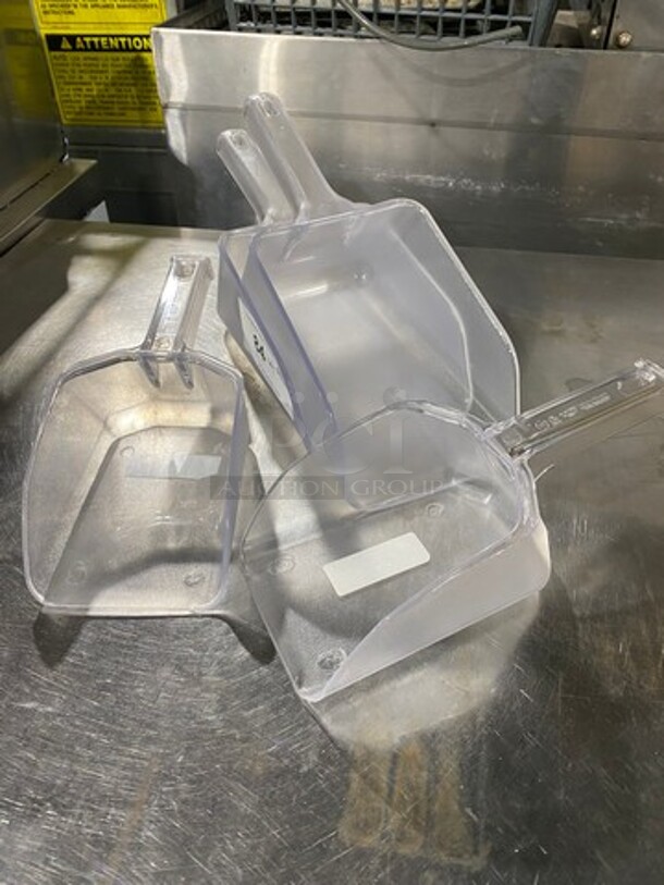 Clear Poly Ice Scoopers! 4x Your Bid! - Image 4 of 5