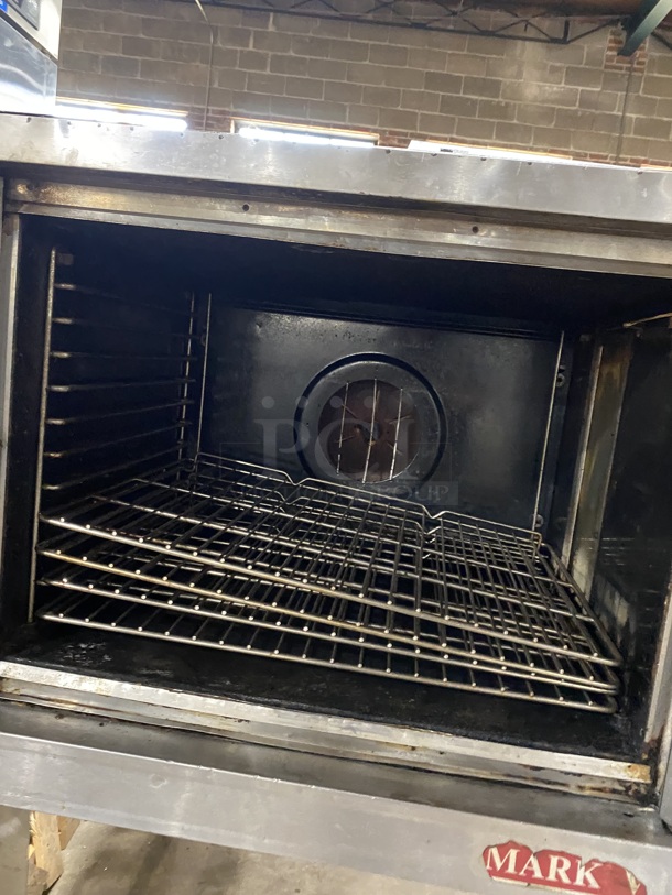 BLODGETT MARK V Commercial Electric  Convection Oven W/ Metal Racks! All Stainless Steel! On Legs! 208V 3 Phase! - Image 5 of 7