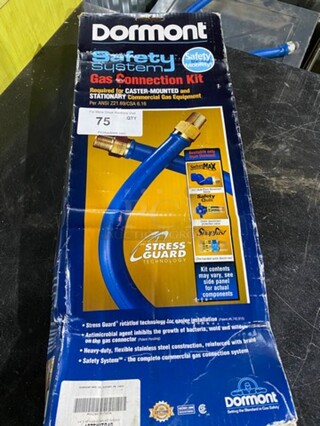 NEW! IN THE BOX! Dormont Commercial Gas Connection Kit!