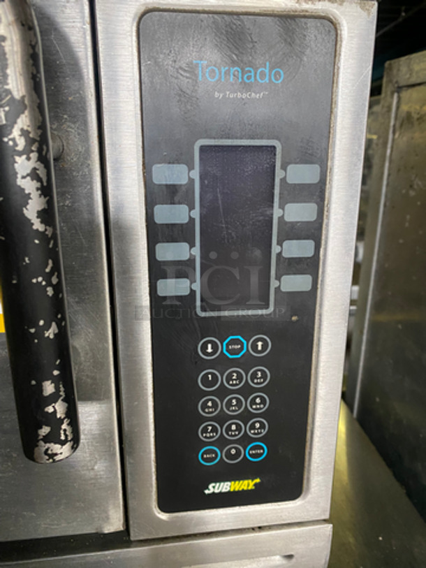 Turbo Chef Commercial Countertop Rapid Cook Oven/ Microwave Oven! All Stainless Steel! On Small Legs! Tornado Series Model: NGC SN: NGCD613022 208/230/240V - Image 7 of 9
