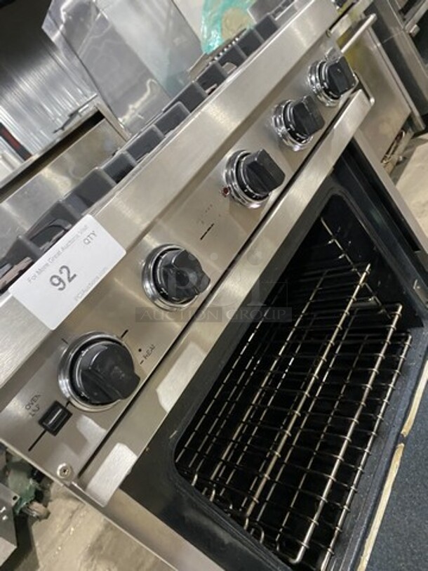 Viking Professional 4 Burner Range With Convection Oven! On Legs!  - Image 9 of 10