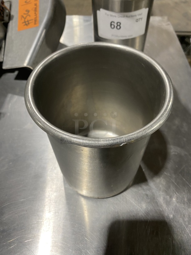 Nice! Round Stainless Steel Food Storage Container All One Money! - Image 2 of 4