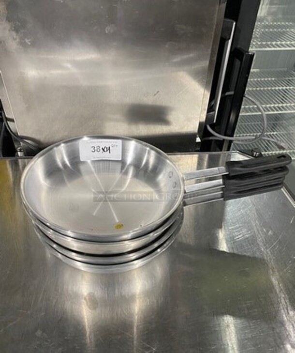 NEW! Stainless Steel Frying Pans! 4x Your Bid! - Image 1 of 8