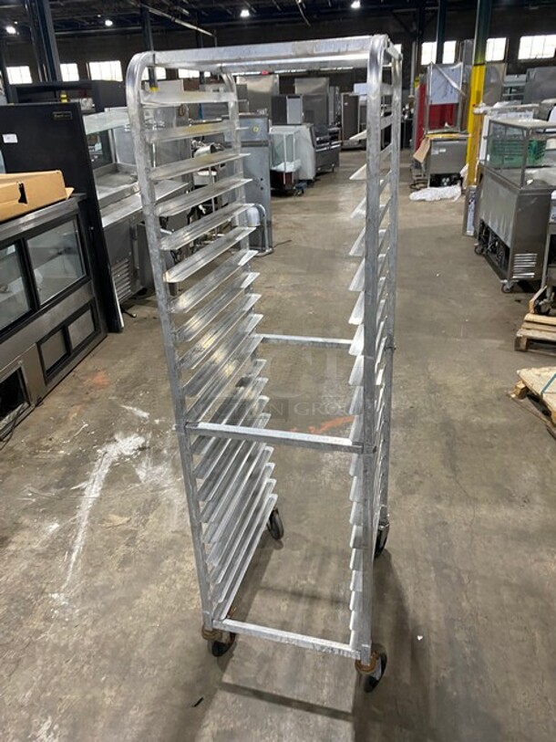 Metal Commercial Pan Transport Rack! On Casters!  - Image 3 of 5