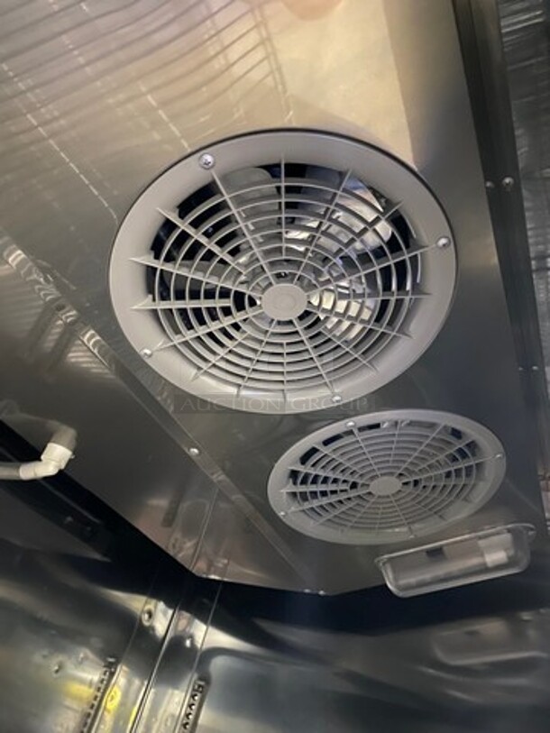 Turbo Air Commercial 2 Door Reach-In Freezer! With Racks! All Stainless Steel! On Casters! Deluxe Series Model: TSF35SD SN: BM3F705048 115V - Image 7 of 11