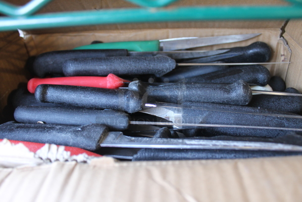 80 SHARPENED Stainless Steel Chef Knives. 80 Times Your Bid! - Image 1 of 2