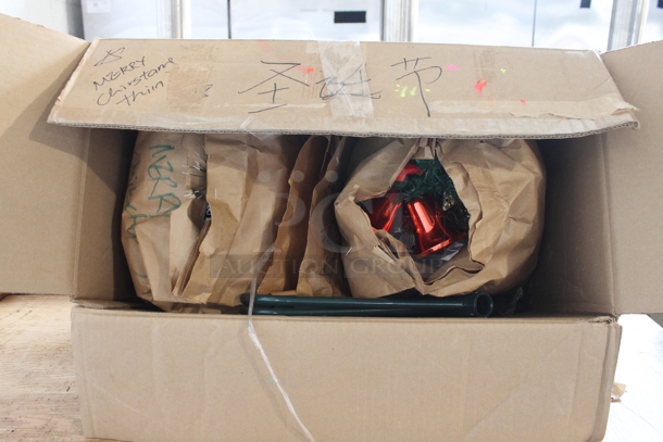 ALL ONE MONEY! Box of Christmas Decorations - Image 1 of 2