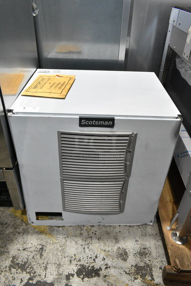 BRAND NEW SCRATCH AND DENT! 2023 Scotsman MC1030MA-32A Stainless Steel Commercial Prodigy Elite Series Medium Cube Ice Machine. 1077 lb. 208/230 Volts, 1 Phase. Goes GREAT w/ Lots 3 and 4!  - Image 1 of 6