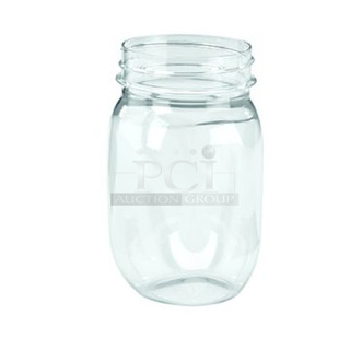 PALLET LOT of 25 Boxes of 64 BRAND NEW IN BOX! RESMSJAR16RSC 16 oz Mason Jars. 25 Times Your Bid!
