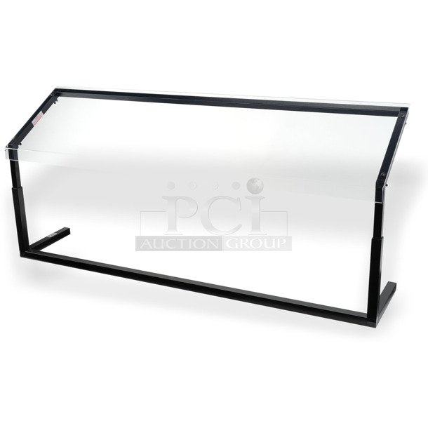 3 BRAND NEW IN BOX! Carlisle 926003 Adjustable Single-Sided 60" Sneeze Guard. 3 Times Your Bid! - Image 1 of 3