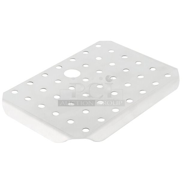 Box of 4 BRAND NEW SCRATCH AND DENT! Vollrath 20200 Super Pan V® 1/2 Size Stainless Steel Steam Table / Hotel Pan False Bottom - Image 1 of 3