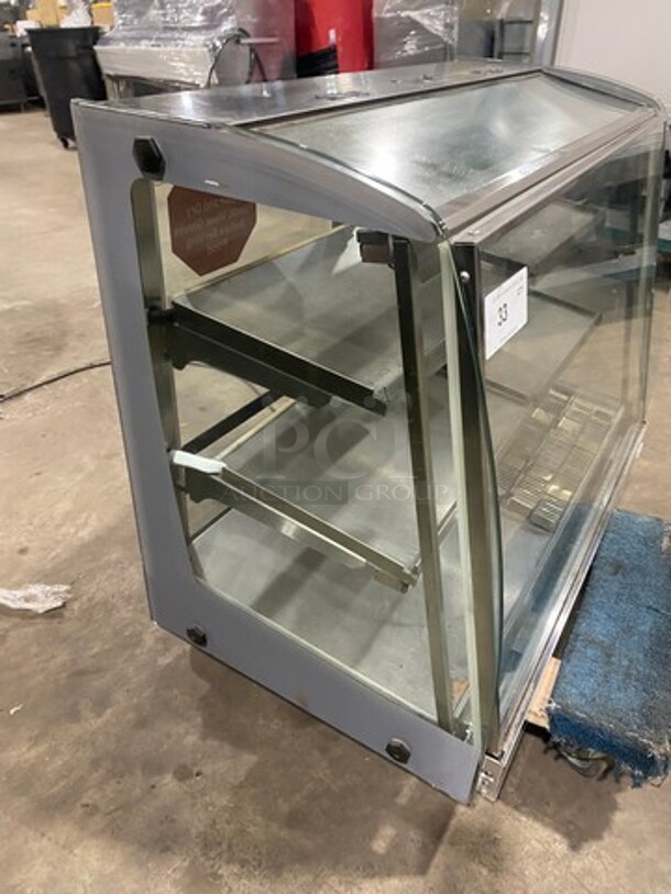 Vendo Commercial Countertop Food Warming Display Case! All Stainless Steel! Model: HFD000006 SN: 1448853 115V 60HZ 1 Phase - Image 2 of 9