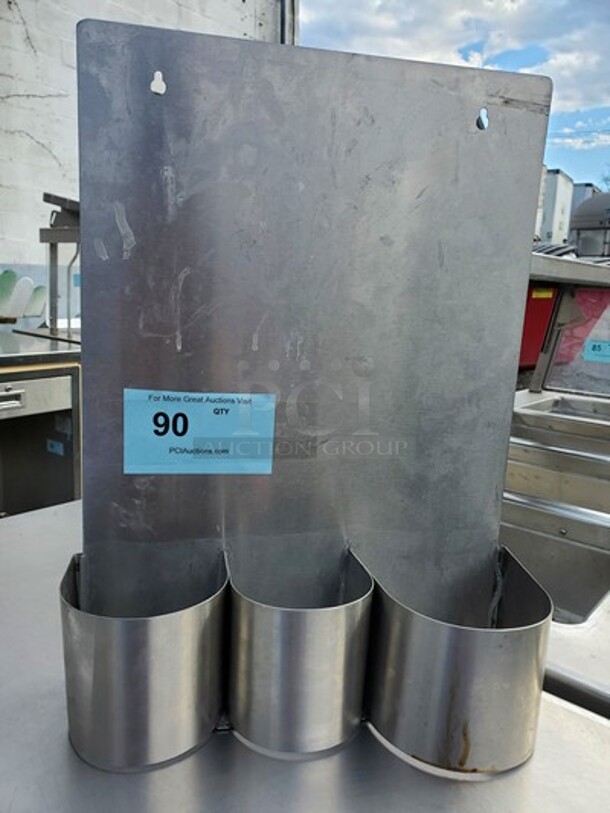 Stainless Steel Bottle Rail Speed Rail - Image 2 of 3