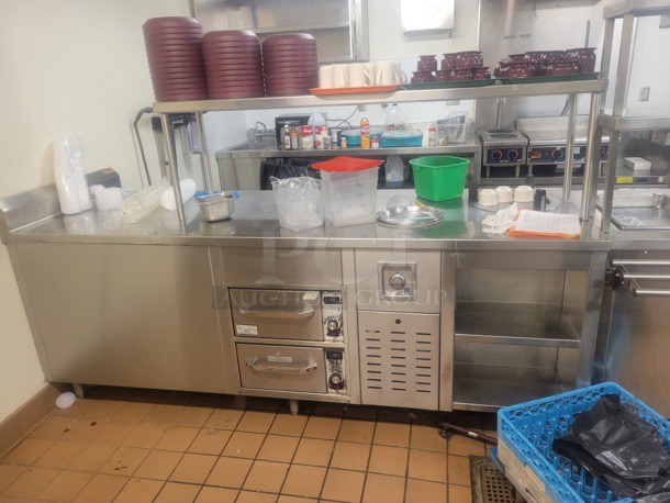 Custom Stainless Steel Work Station! - Image 2 of 2