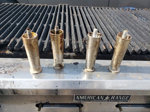 American Range Charbroiler, Natural Gas! All Knobs are included. Stainless Steel Stand not included. - Image 5 of 5