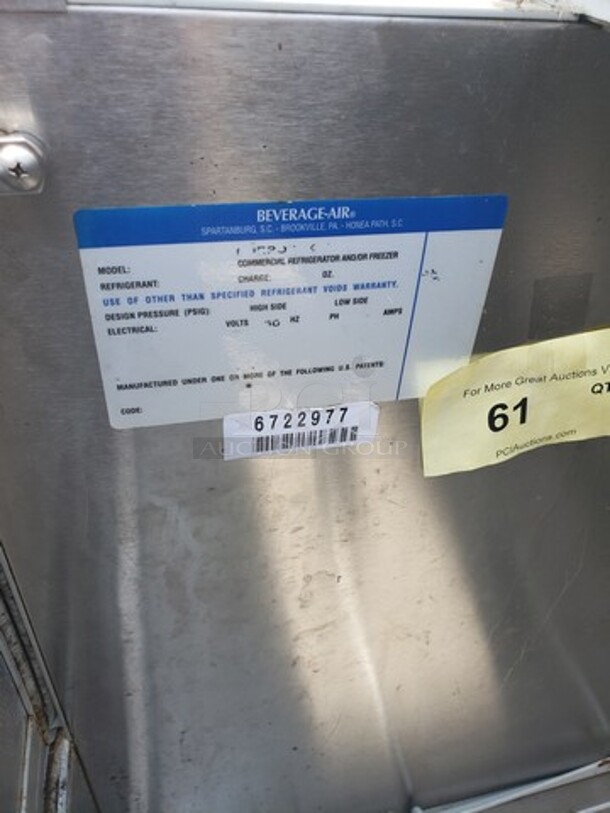 Beverage Air Milk Cooler! - Image 4 of 5