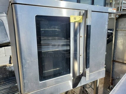 HOBART Natural Gas Full Size Single Deck Convection Oven on Legs 38X36X36