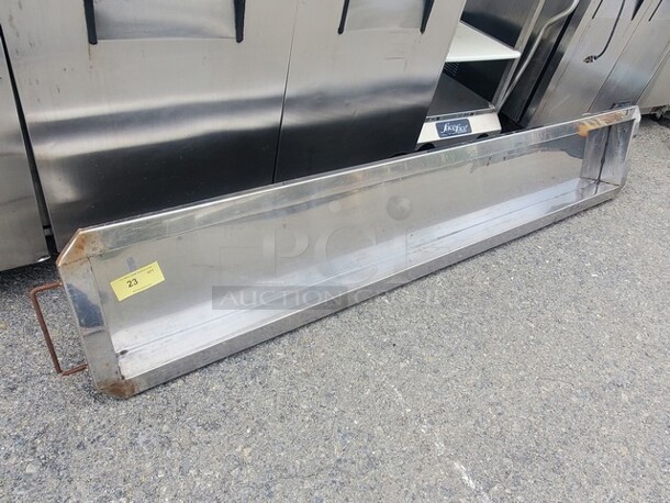 90" Stainless Steel Bin/Container w/ handles - Image 2 of 3