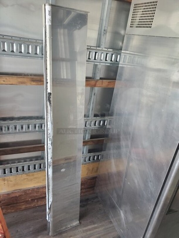 Stainless steel 72X12" Wall Mounted Shelf BIDX2 - Image 1 of 1