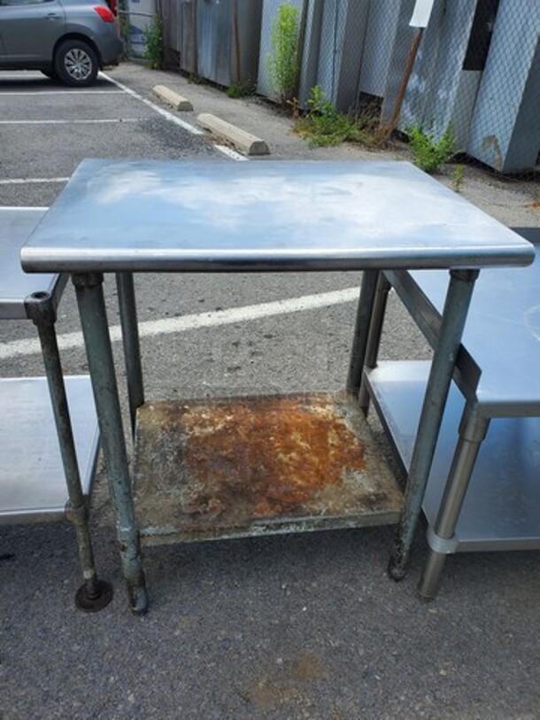Stainless Steel Stand 30X24X34 - Image 2 of 2
