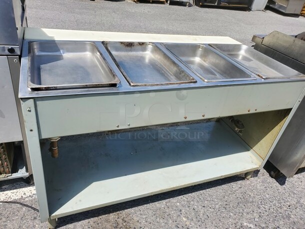 Propane 4-Bay Steam Table, Very nice condition! - Image 5 of 7