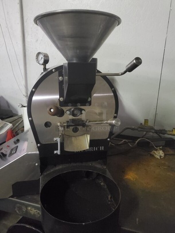 Diedrich 2010 IR-1 Natural Gas Countertop Coffee Roaster w/ Exhaust Duct Air Flow 110V/1PH(See pictures for details) Winner Bidder must remove this item from location in SC - Image 7 of 12