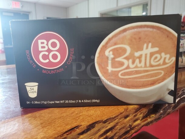 BOCO Butter Boquete Mountain Coffee 54Cups/Box BIDX10 - Image 1 of 4