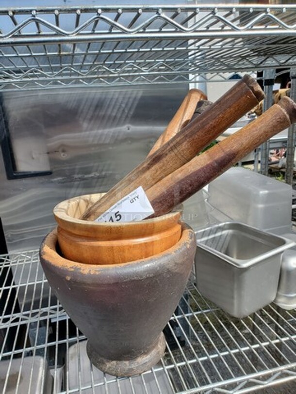  Lot of Mortar & Pestles - Image 1 of 3