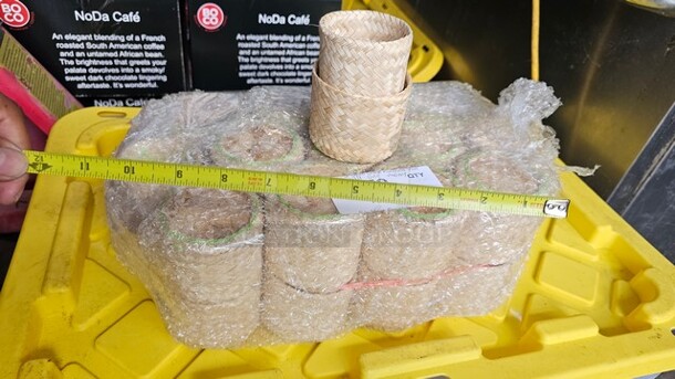  Lot of Bamboo Cup Holders - Image 4 of 4