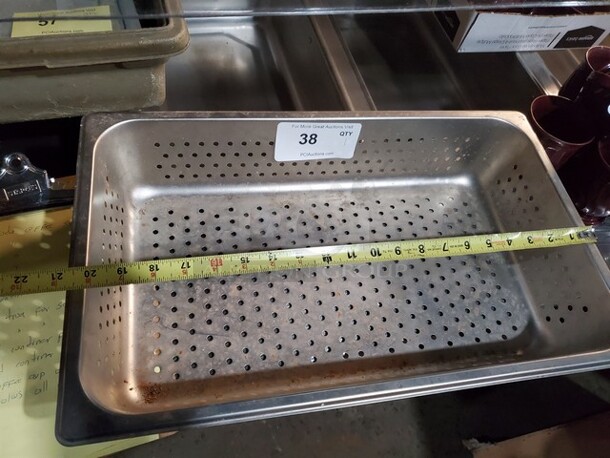 Stainless Steel Perforated Food Pan - Image 2 of 3
