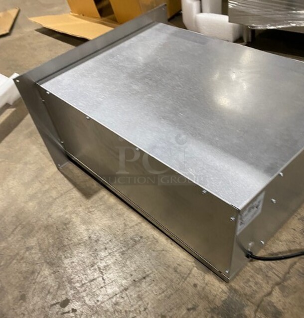 NEW IN BOX! APW WYOTT Stainless Steel  Counter Top Food Warmer! MODEL HDDIS1 SN:8150018090011 120V 1PH! Working! - Image 5 of 10