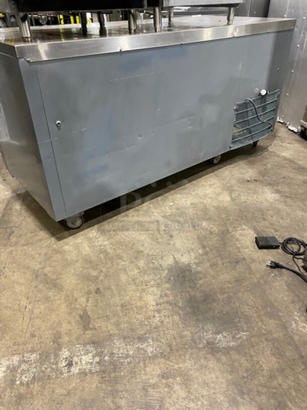 Leader Commercial 3 Door Undercounter/ Work Top Cooler! All Stainless Steel! On Casters! Model: LB72S/C SN: GY02S2505 115V 60HZ 1 Phase - Image 2 of 8