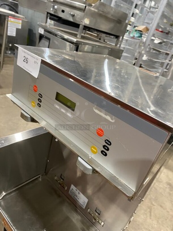 Bunn Commercial Countertop Dual Coffee Brewing Machine! All Stainless Steel! On Small Legs! Model: DUALSHDBC SN: DUAL181656 120/208V 60HZ 1 Phase - Image 5 of 8