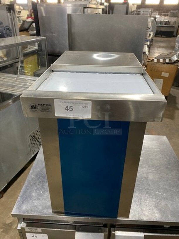 Commercial Drop In Ice Bin! Solid Stainless Steel! - Image 1 of 6