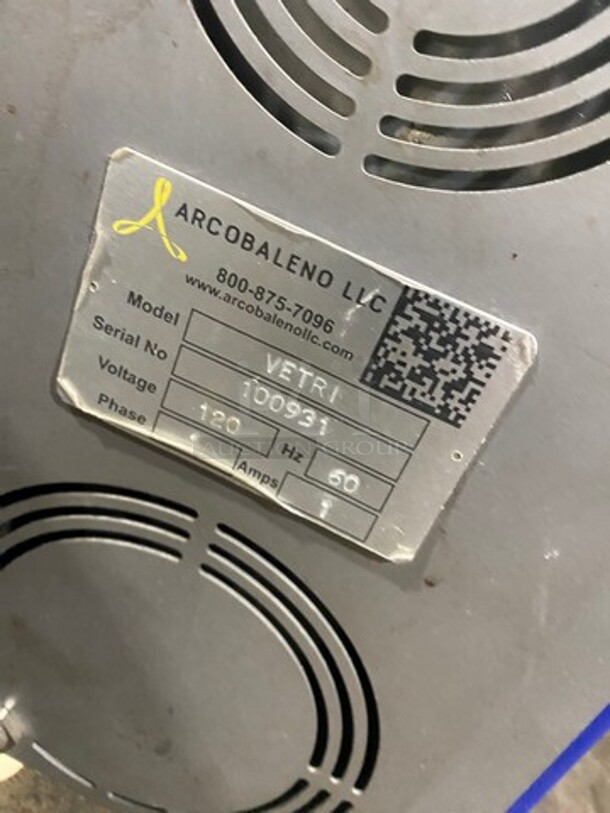 Arcobaleno Commercial Countertop Pasta Molder! Model: VETRI SN: 100931 120V 60HZ 1 Phase - Image 5 of 9