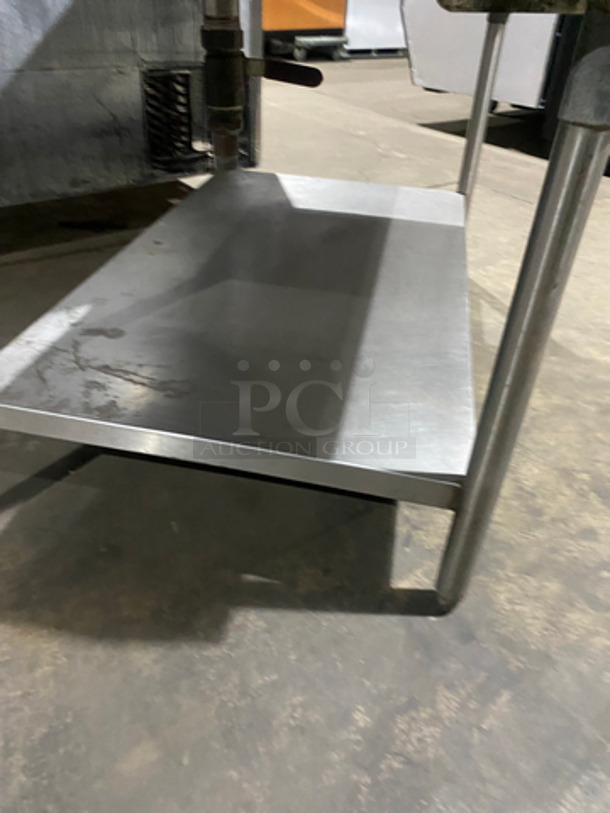 All Stainless Steel Ice Bin Display Merchandiser! With Drain! Great For Seafood/ Drinks/ Cut Fruit Etc! With Storage Area Underneath! On Legs! - Image 6 of 8