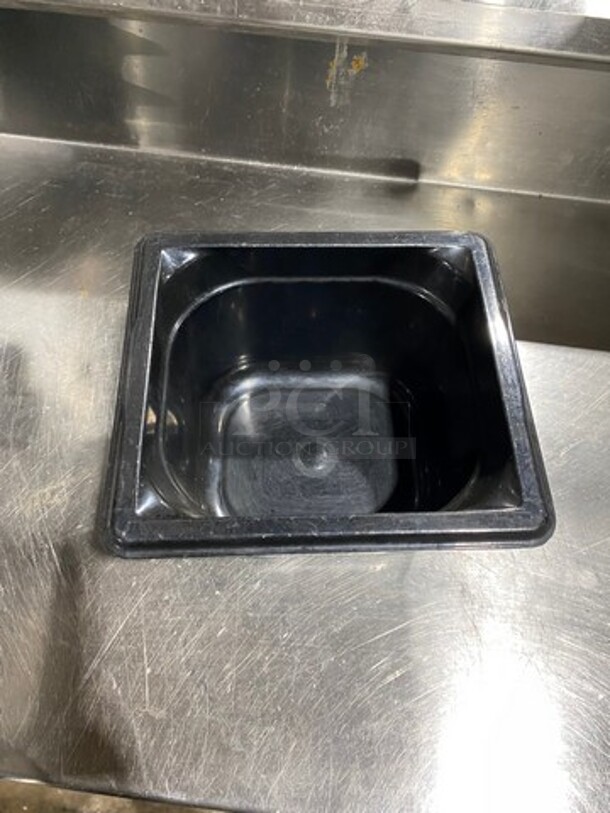 Black Poly  Food Containers! 9x Your Bid! - Image 3 of 4