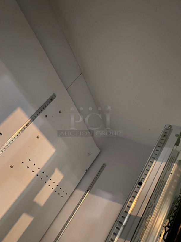 QBD Commercial 2 Door Cooler Merchandiser! With View Through Doors! Model: CD38 SN: 1DW091204123914 115V 60HZ 1 Phase - Image 8 of 9